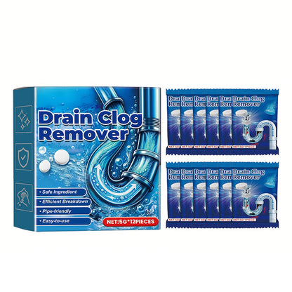📢Summer Limited-Time Offer Effervescent Drain Clog Remover Tablets